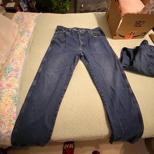 Men’s Wrangler regular fit 38x34 jeans